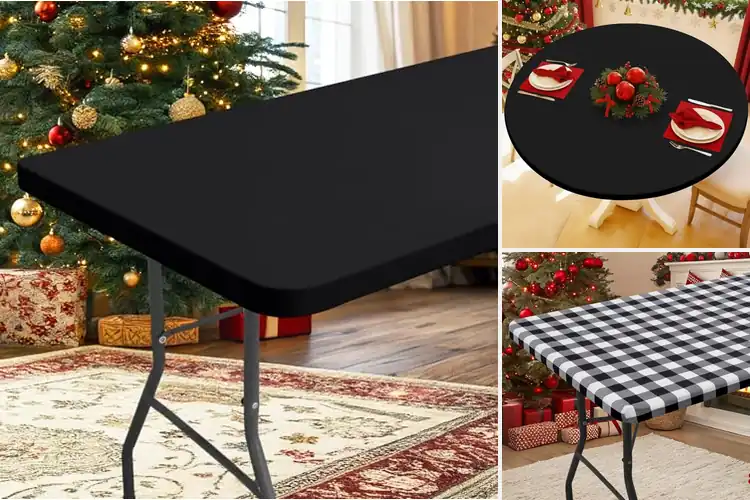 Detailed view of 10 Best Fitted Table Cover: Hassle-Free Outdoor Gatherings