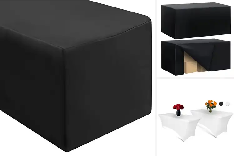 Detailed view of Best Fitted Table Linens For 6 Foot Tables