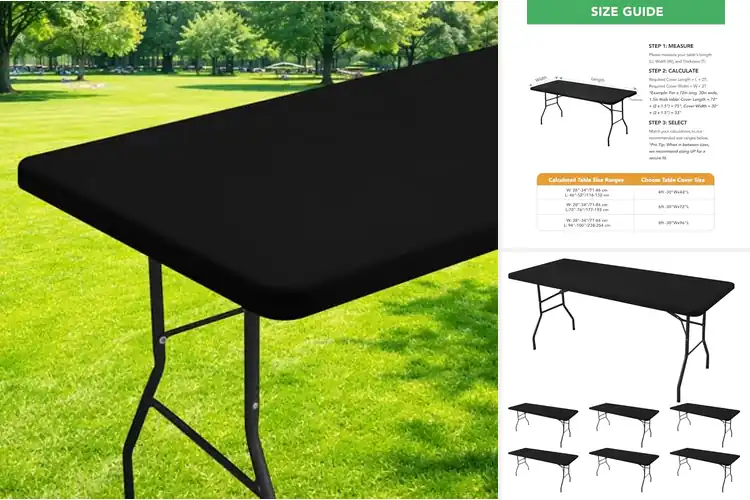 Detailed view of Best Fitted Tablecloths For Parties