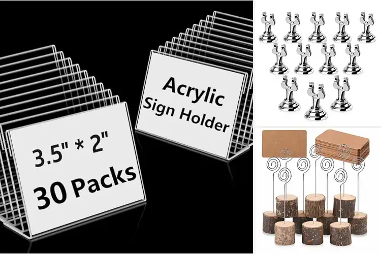 Detailed view of Best Food Label Holders