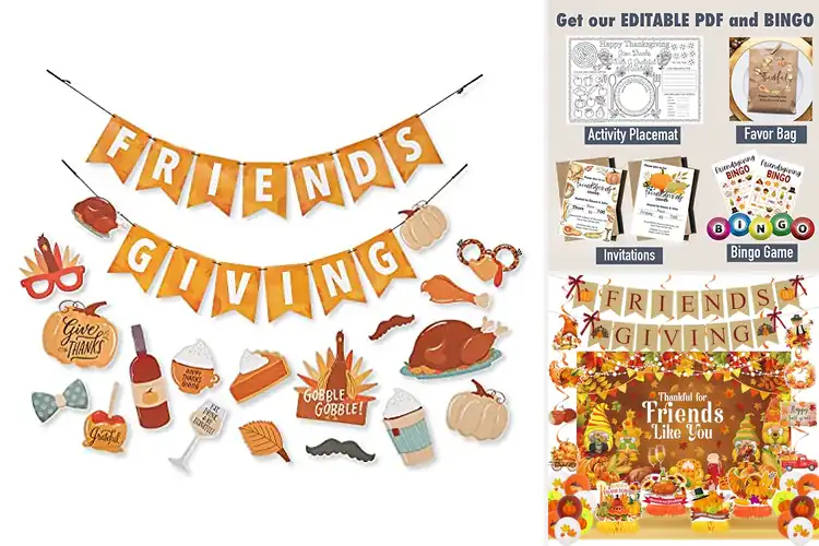 Detailed view of 4 Best Friendsgiving Decor