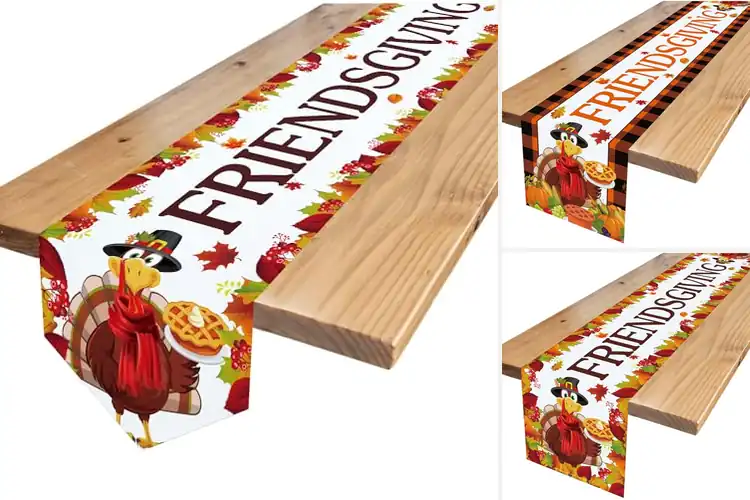 Detailed view of 5 Best Friendsgiving Runners: Protect Your Table Effortlessly