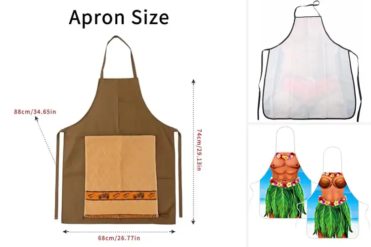 Detailed view of Best Funny Aprons: Laugh While You Cook