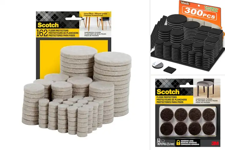 Detailed view of Best Furniture Pads: Keep Floors Scratch-Free & Quiet