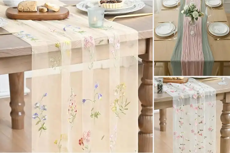Detailed view of Best Gauze Table Decor