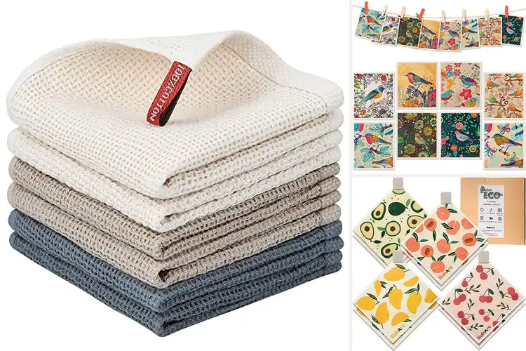 Detailed view of 10 Best Gift Dish Cloth Sets: Fun, Useful Kitchen Essentials