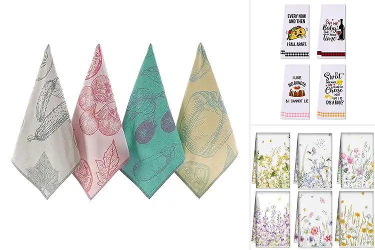 Detailed view of 10 Best Gift Dish Towels For Joyful Kitchens
