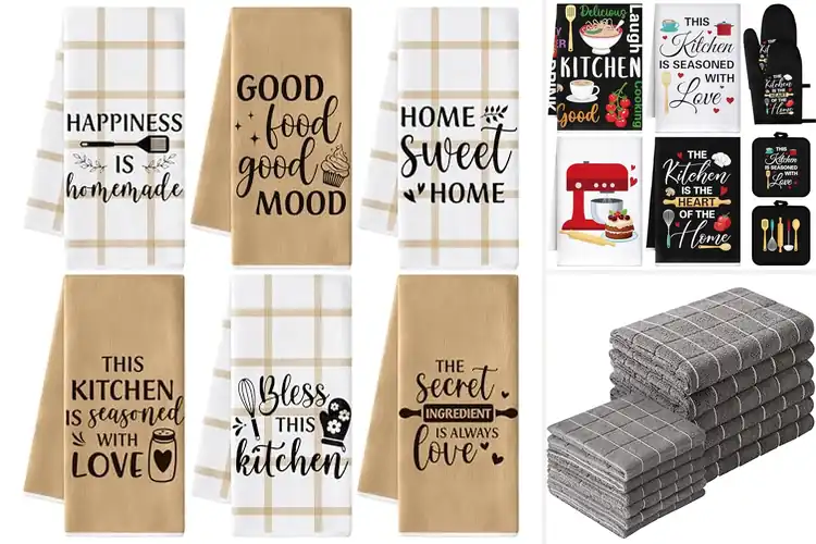 Detailed view of Best Giftable Kitchen Towels Set