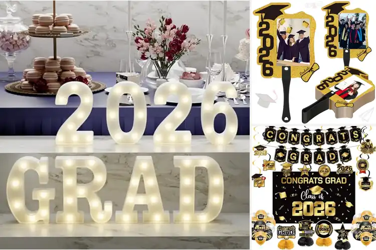Detailed view of 10 Best Graduation Party Decorations