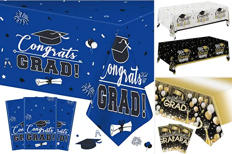 Detailed view of Best Graduation Theme Table Covers