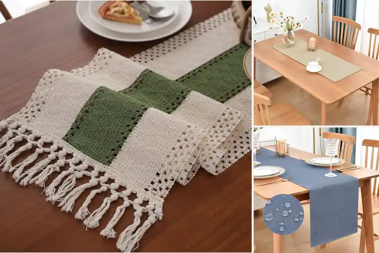 Detailed view of Best Hand Washable Table Runner Care