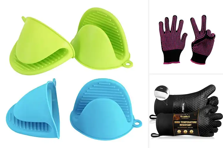 Detailed view of 10 Best Heat Protective Silicone Mitts: Safe Cooking