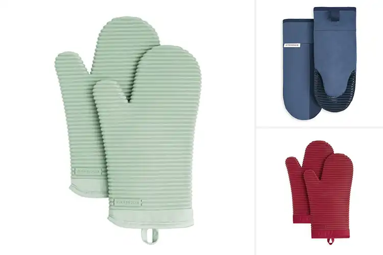 Detailed view of Best Heat Resistant Oven Mitts 500 Degrees