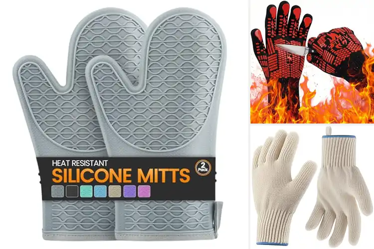 Detailed view of Best Heat Shielding Oven Mitts