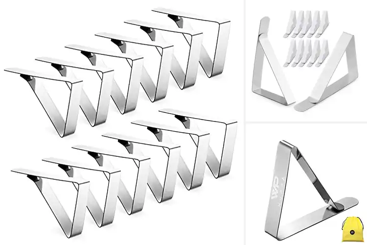 Detailed view of 10 Best Heavy Duty Tablecloth Clips – Hold Cloths Firmly