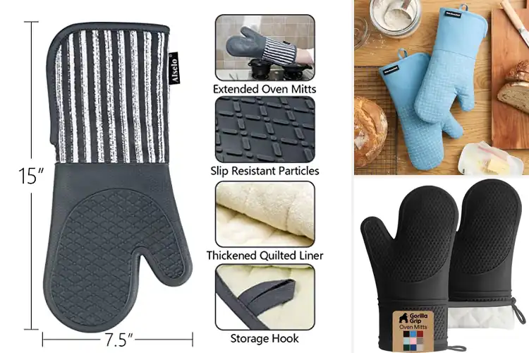 Detailed view of Best High-Heat Oven Mitts