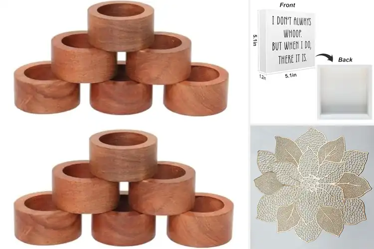 Detailed view of 3 Best Holiday Table Accessories: Dine in Style