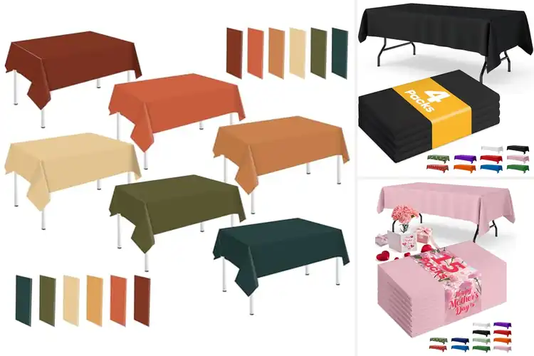 Detailed view of Best Holiday Table Covers Colors