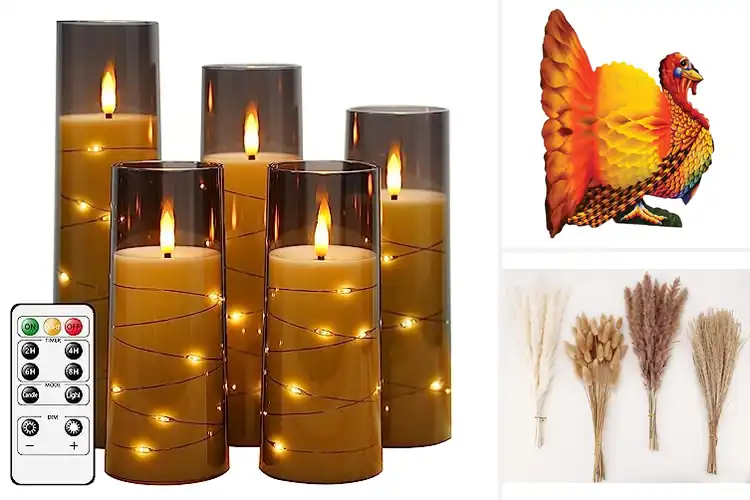 Detailed view of 3 Best Holiday Table Decorations for Warm, Inviting Glow