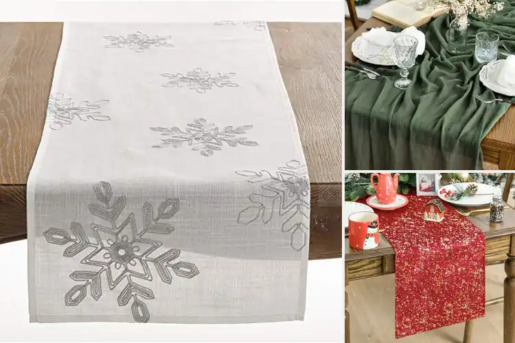 Detailed view of 4 Best Holiday Table Runner: Top User Picks Revealed