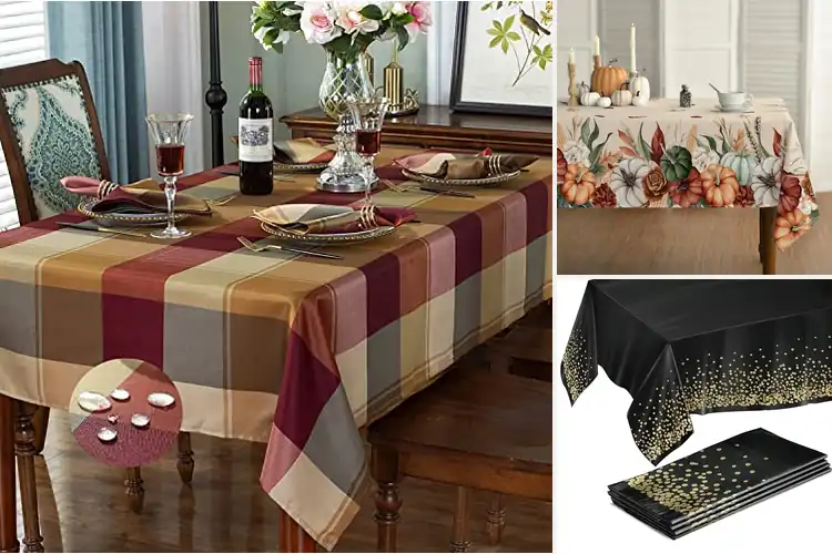 Detailed view of 10 Best Holiday Tablecloths for Festive, Spill‑Proof Dining