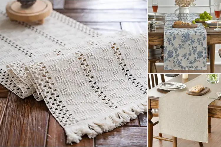 Detailed view of Best Home Decor Table Runner