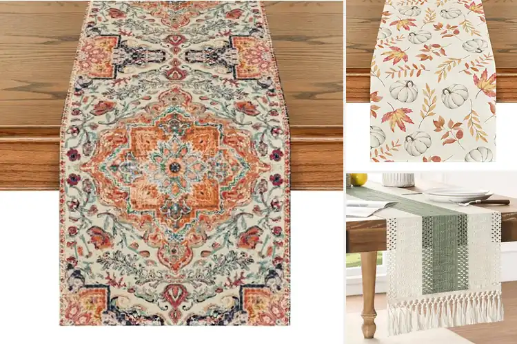 Detailed view of 10 Best Home Decor Table Runners: Style & Protect Your Tables