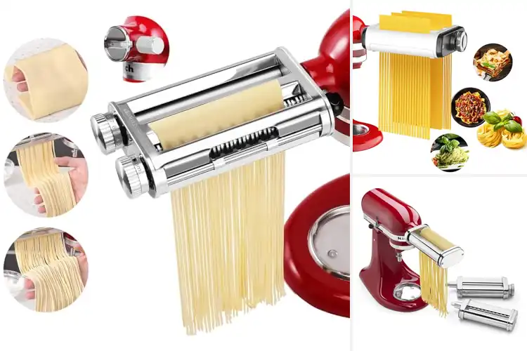 Detailed view of 10 Best Homemade Noodle Attachments for Perfect Pasta