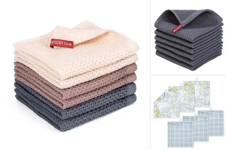 Detailed view of Best Honeycomb Weave Dish Cloths Design