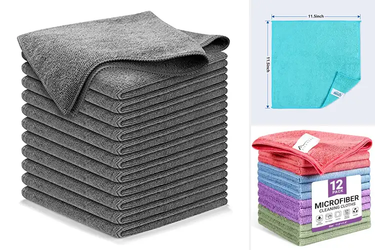 Detailed view of 10 Best Household Cleaning Cloths for a Streak-Free Shine