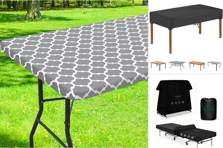 Detailed view of Best Indoor Outdoor Table Cover Solutions