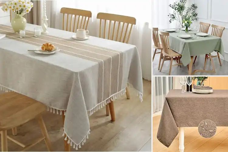 Detailed view of 10 Best Indoor Tablecloths: Stylish & Protected