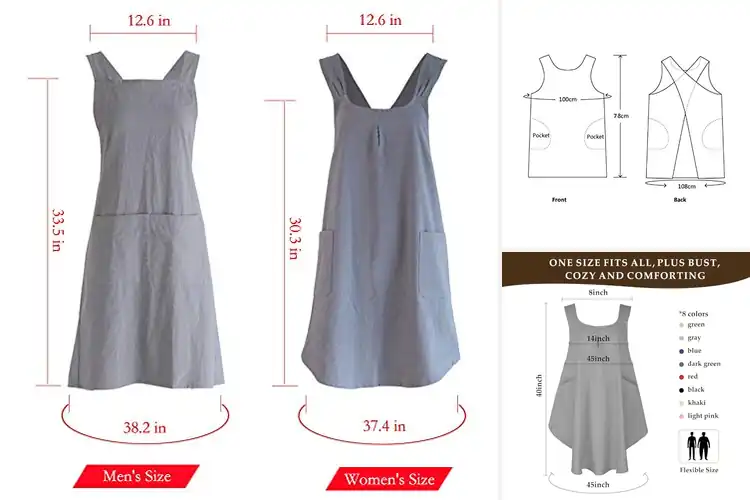 Detailed view of Best Japanese Linen Aprons: Top 10 Stylish & Durable Picks