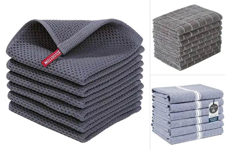 Detailed view of Best Kitchen Dish Towels For Delicate Cookware