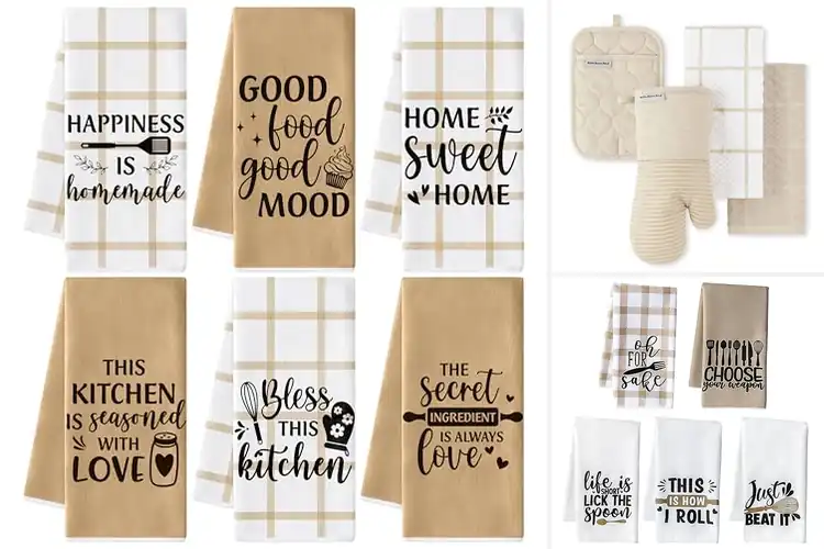Detailed view of 10 Best Kitchen Towel Gift Sets: Practical and Personal