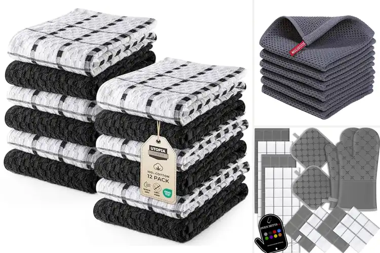 Detailed view of 10 Best Kitchen Towel Sets: Upgrade Your Kitchen