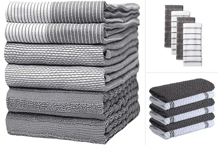 Detailed view of 10 Best Kitchen Towels: Absorb Spills in a Flash