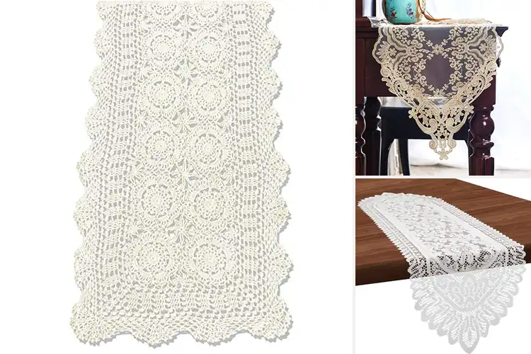 Detailed view of Best Lace Table Runner