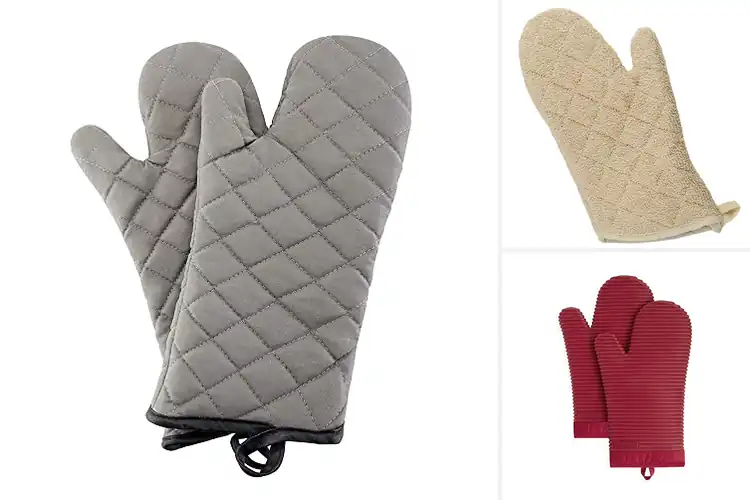 Detailed view of Best Large Oven Mitts 13 Inch