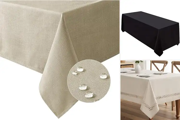 Detailed view of Best Large Tablecloths for Effortless Entertaining Success