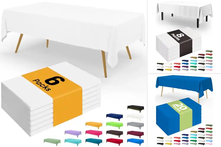 Detailed view of 10 Best Leakproof Sturdy Table Covers: Protect & Style