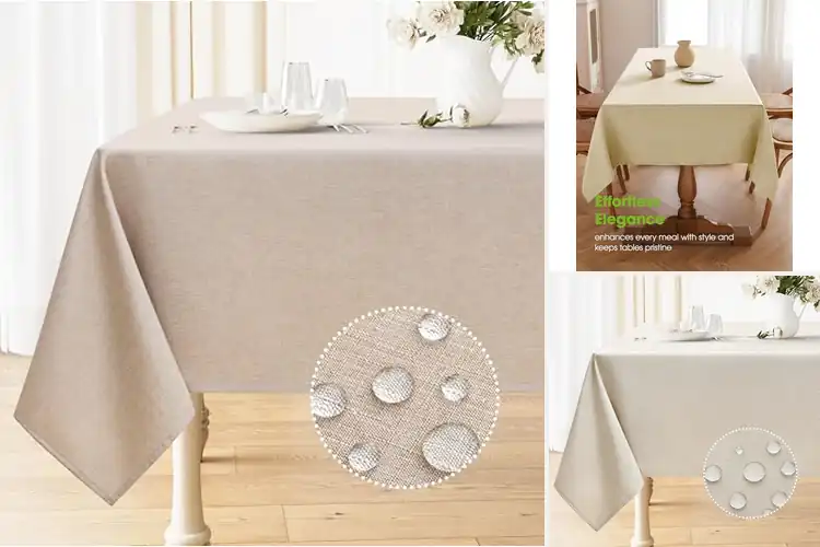 Detailed view of 10 Best Leakproof Table Linens: Spillproof for Mess-Free Meals