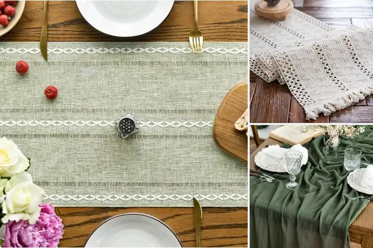 Detailed view of 10 Best Long Table Runners: Stylish Picks for Elegant Dining