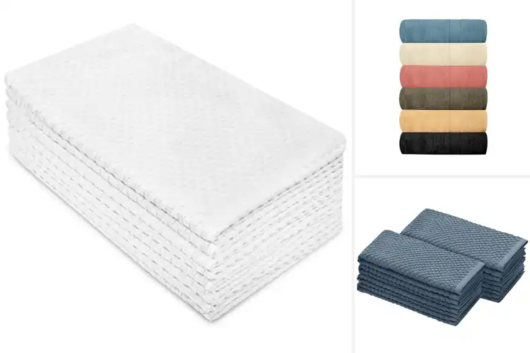 Detailed view of Best Low Shrinkage Cotton Towels