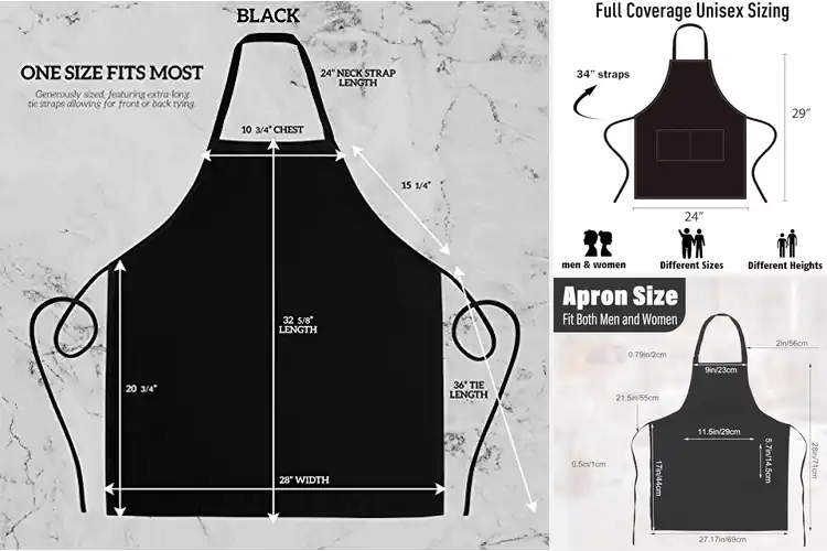 Detailed view of Best Machine Washable Aprons For Easy Care