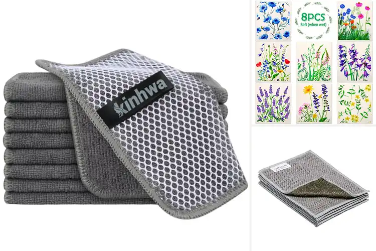 Detailed view of Best Machine Washable Dish Cloths