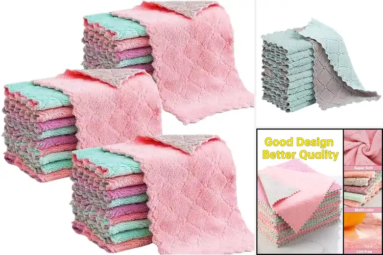 Detailed view of 10 Best Machine Washable Kitchen Cloths: Easy Cleaning