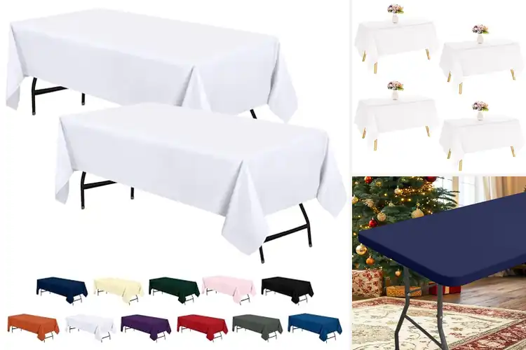 Detailed view of 10 Best Machine-Washable Table Covers for Spotless Fun
