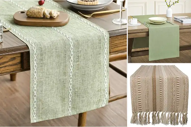 Detailed view of Best Machine Washable Table Runner