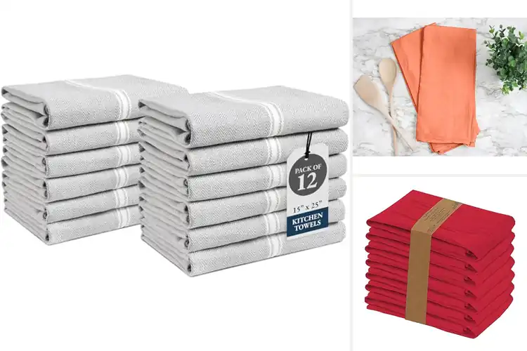 Detailed view of 10 Best Machine Washable Tea Towels — Soft, Absorbent & Durable